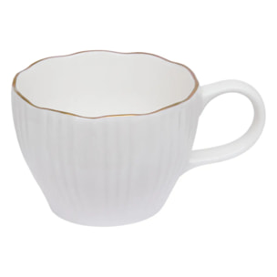 Tasse Daphné 130ml blanc
