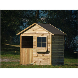 Maisonnette "Coccinelle" - 126 x 112 x 158 - Bois