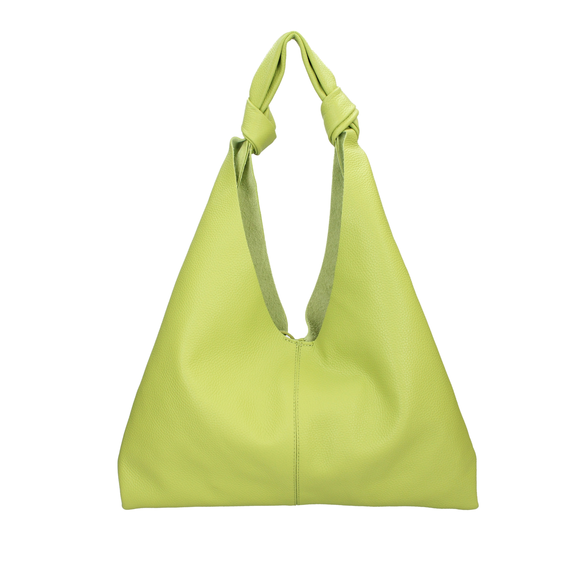 Borsa a spalla da donna In Vera pelle Made in Italy 40x42x2 cm