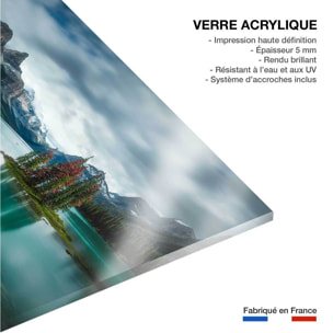 Tableau paysage du Canada, Lac de Banff Tableau plexiglas