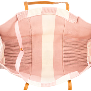 Borbore Bolso shopper Mujer. Fabricado en rafia sintética entrelazada.