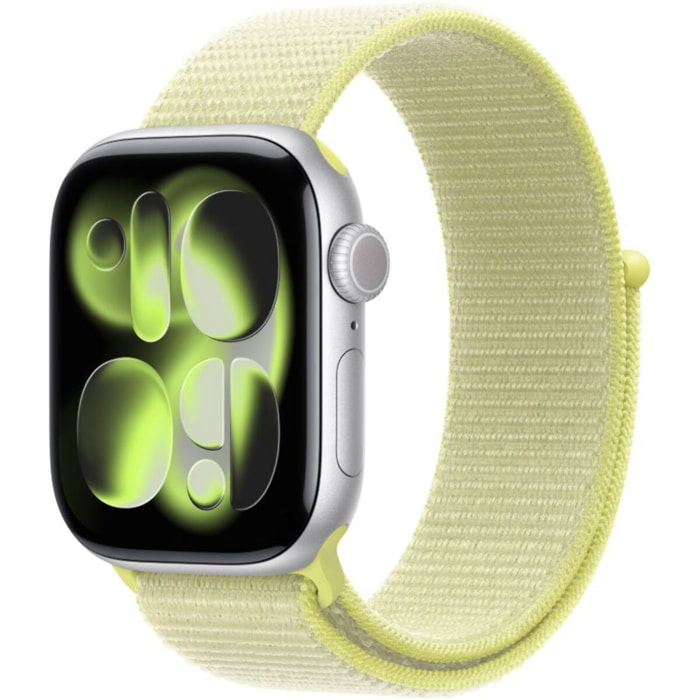 Bracelet APPLE 42 mm Boucle Sport jaune fluo