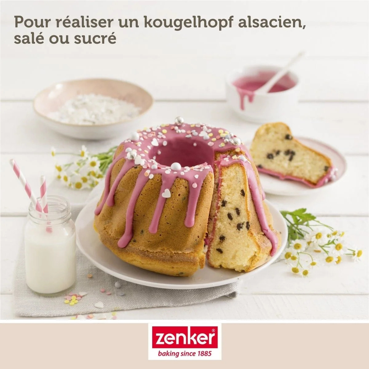Set de 5 ustensiles de pâtisserie moule à gâteaux bols spatule pâtisserie et verre doseur Spécial mini Spécial mini Zenker  Spécial mini