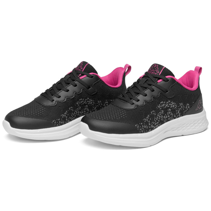 Kappa - Sneakers Bambino/a Nero - Logo Postie Jr