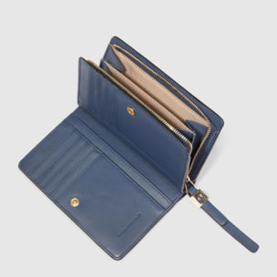 Piquadro Portafogli da con portamonete, porta carte di credito e protezione RFID