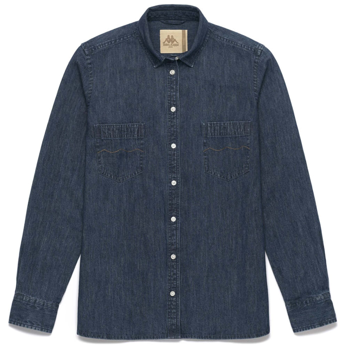 Kappa - Camisas Mujer Azul - Astor Denim