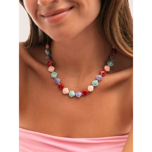 Collana Begur Conchiglie Acciao Placcato Oro