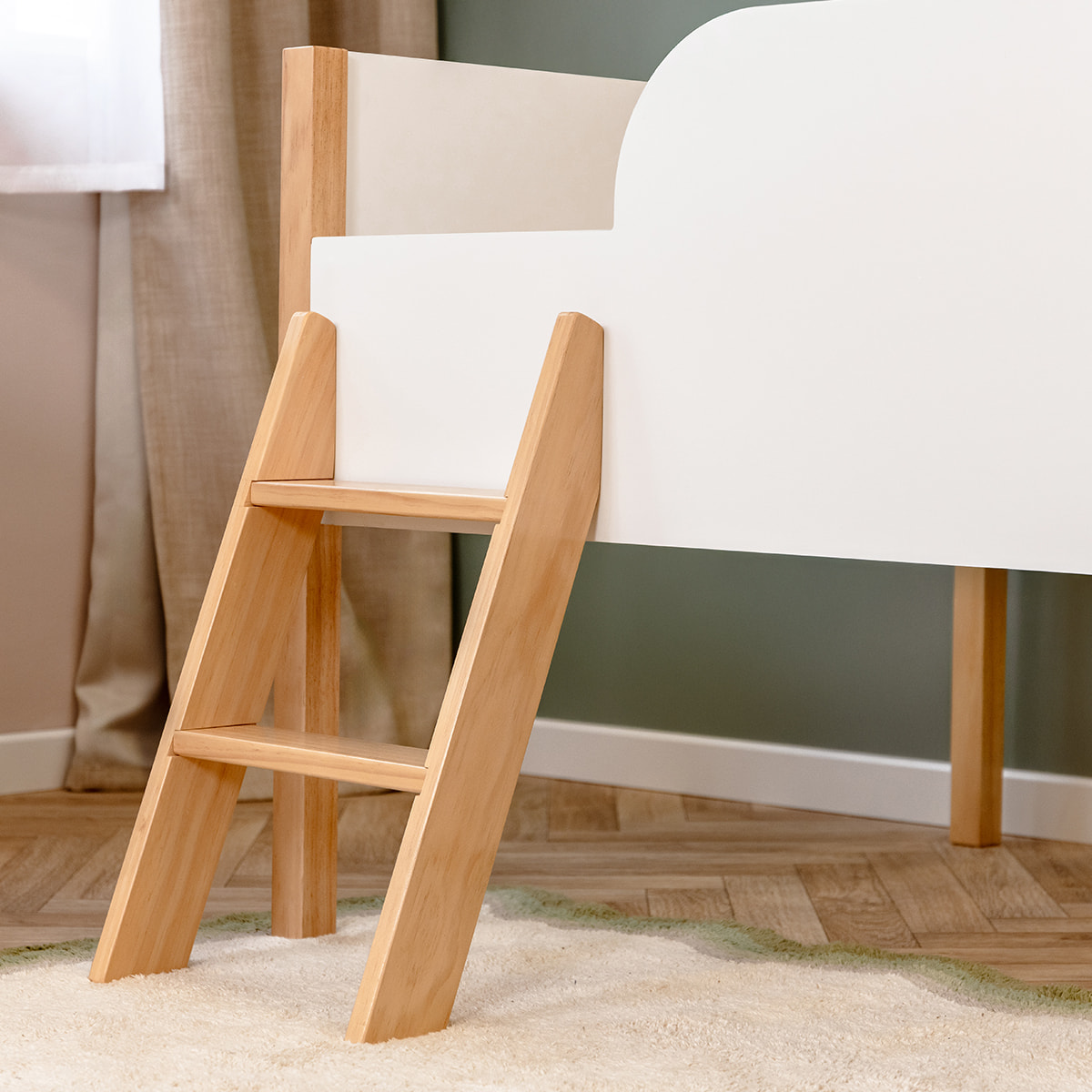 Lit Nuage enfant mi-hauteur 90x190cm - Hypnia