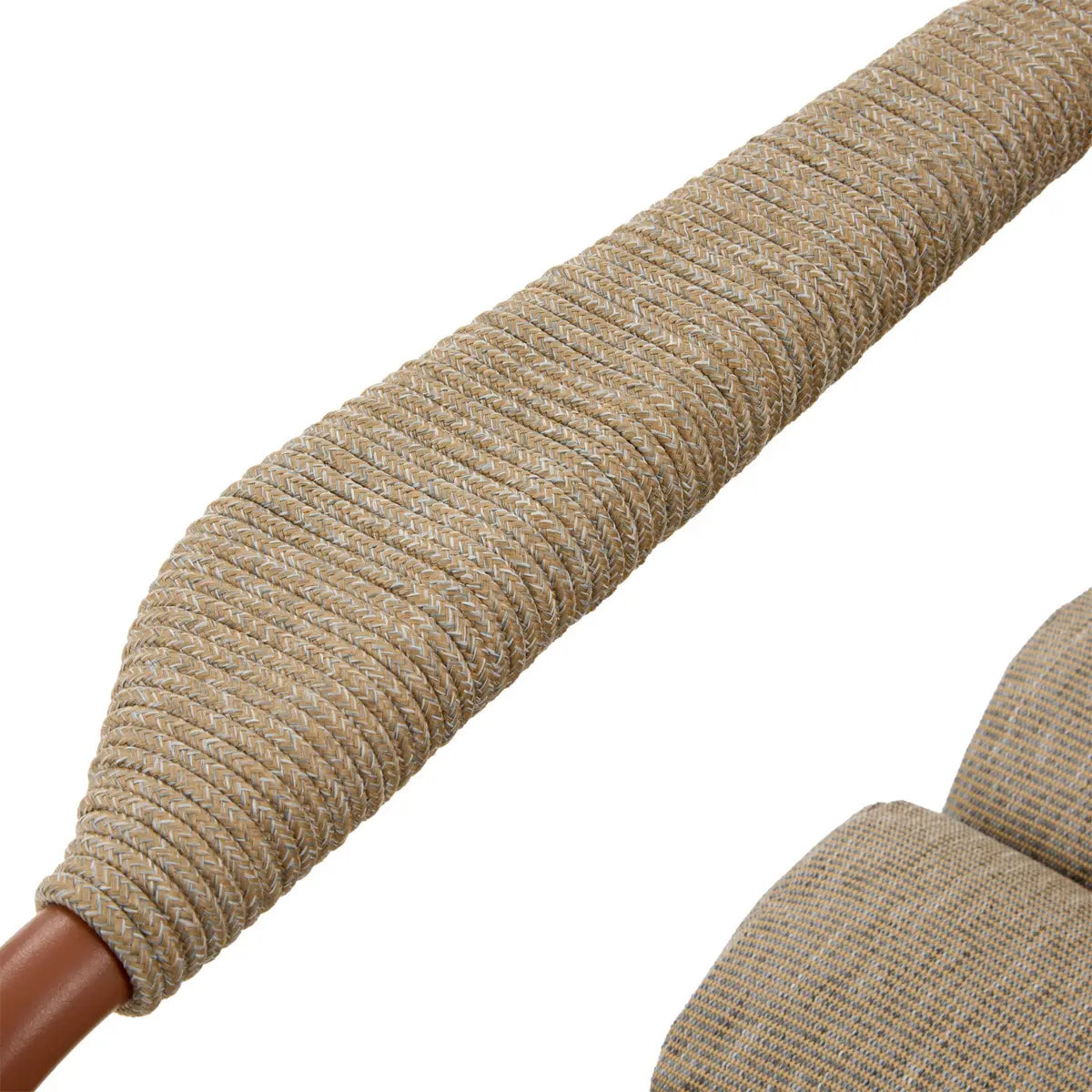 Salon de jardin Solani 4 places acajou