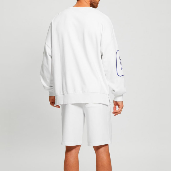Sweat Dargen - 100% coton - blanc