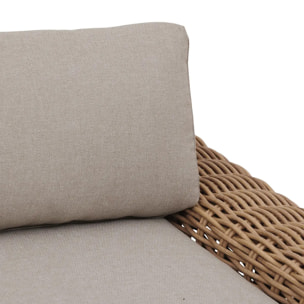 Canapé de jardin Savinia Tahini