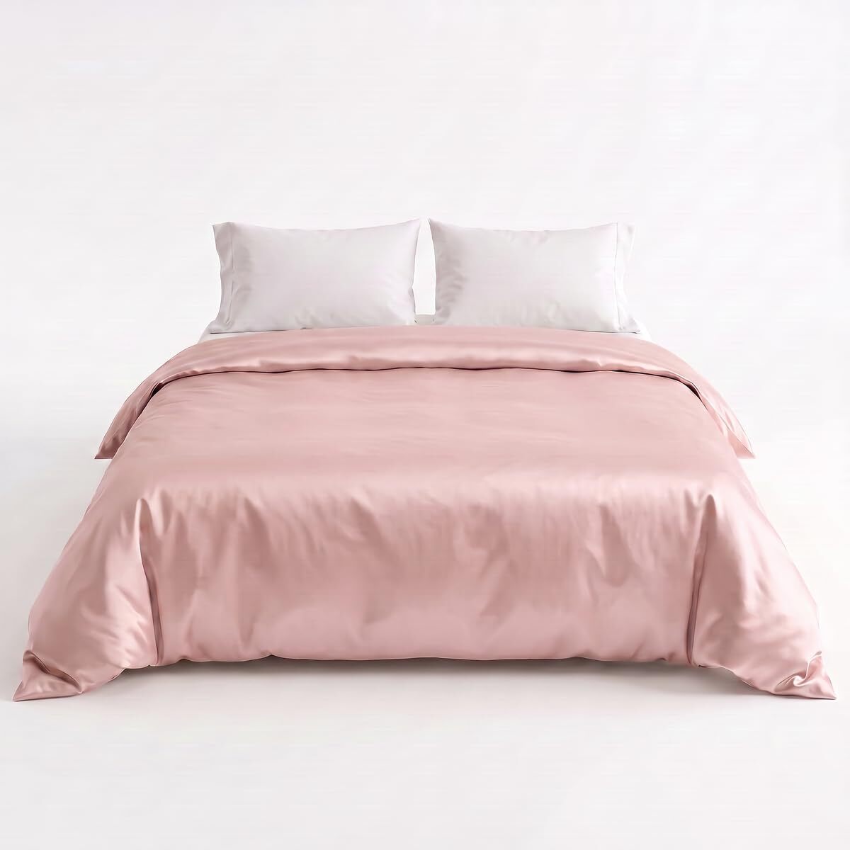 Sacco copripiumino in raso di cotone - rosa