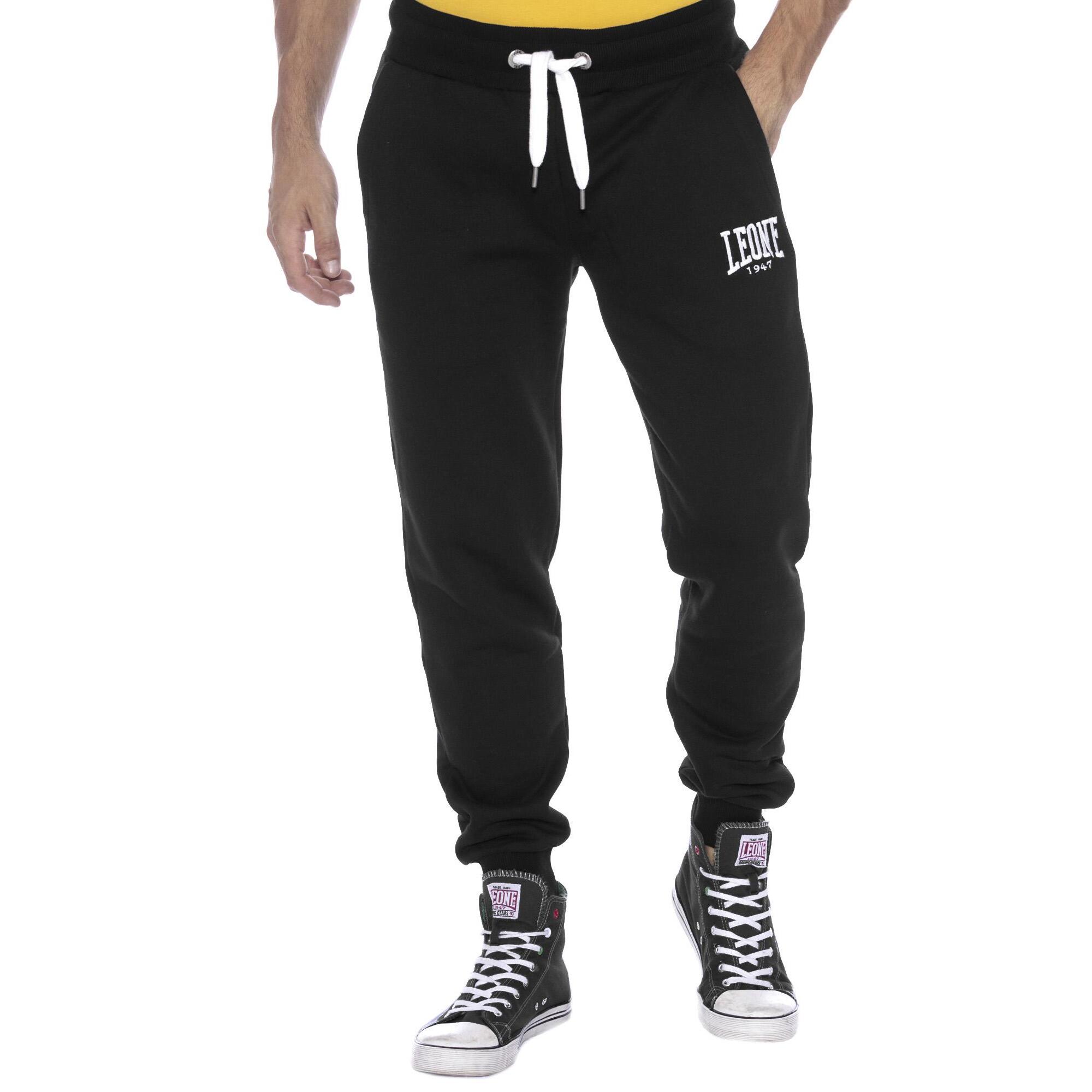 Leone 1947 Apparel Pantalones de hombre con logo bordado