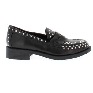 Marina Galanti Scarpe Donna Mocassini Penny Loafer with Pois Decoration MG W24A052 Black