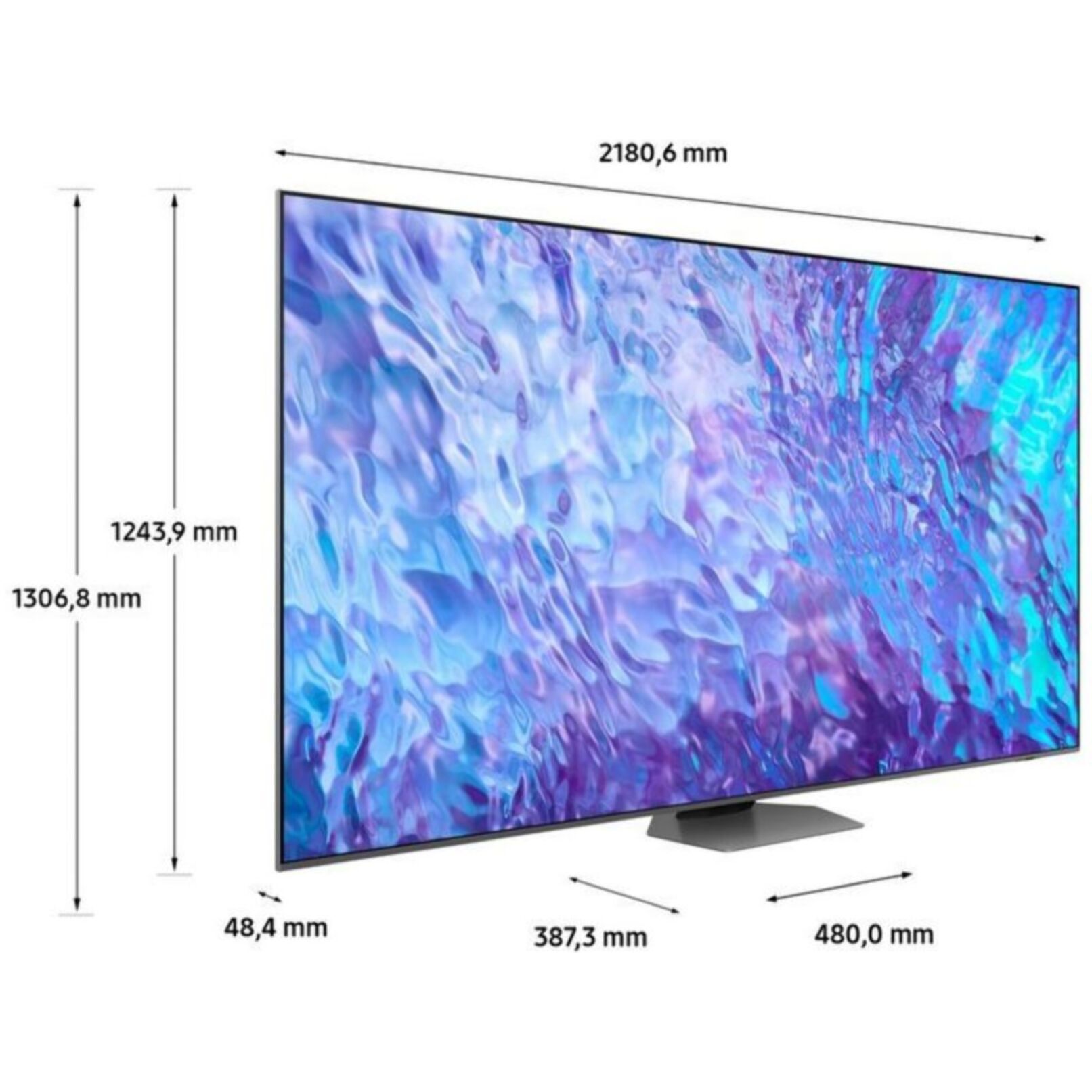 TV QLED SAMSUNG TQ98Q80C