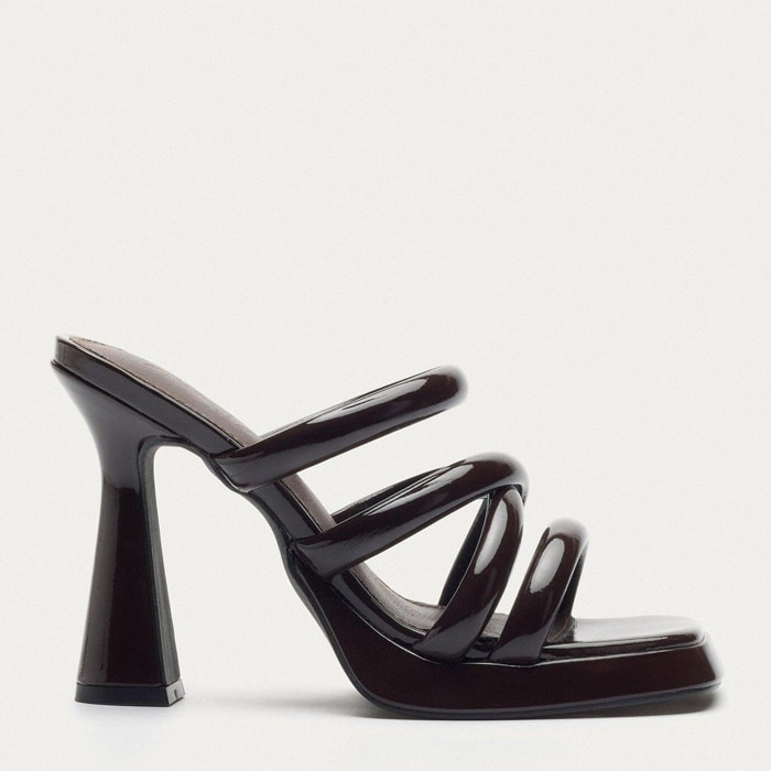 Sandalias de tacón  -  Croix - 12 cm