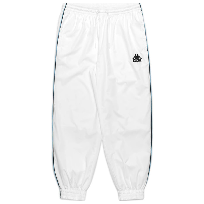 Kappa - Pantaloni Uomo Bianco - Authentic Solorit