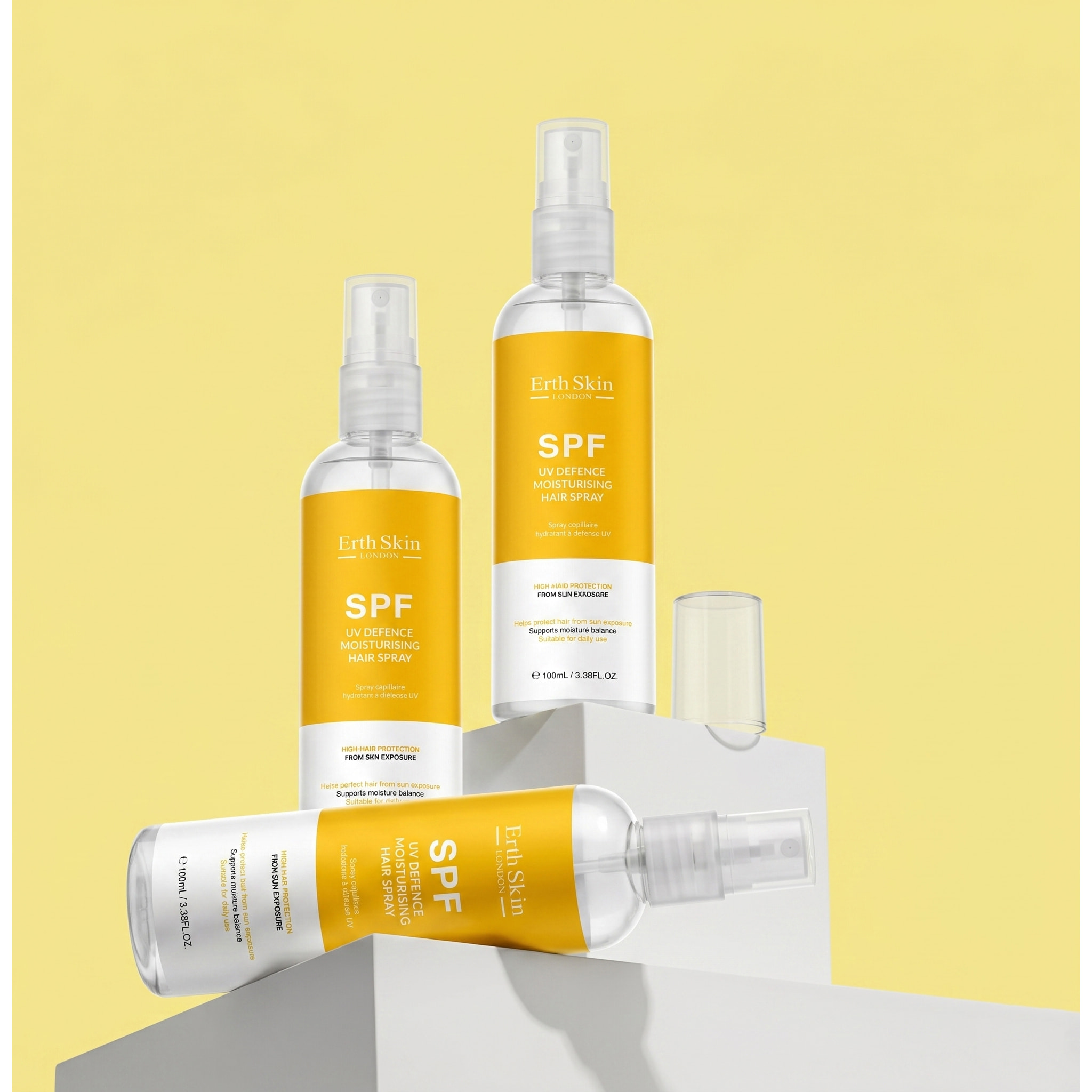 LACA HIDRATANTE PARA EL CABELLO CON FPS Y PROTECCIÓN UV