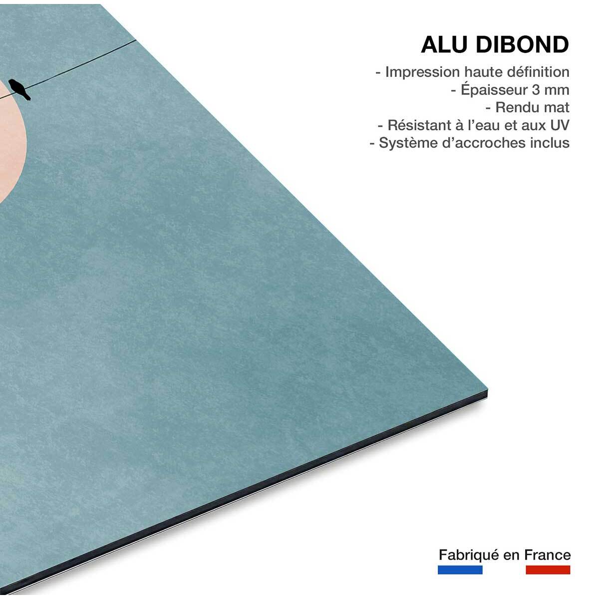 Tableau paysage Silence et Gratitude Tableau alu Dibond