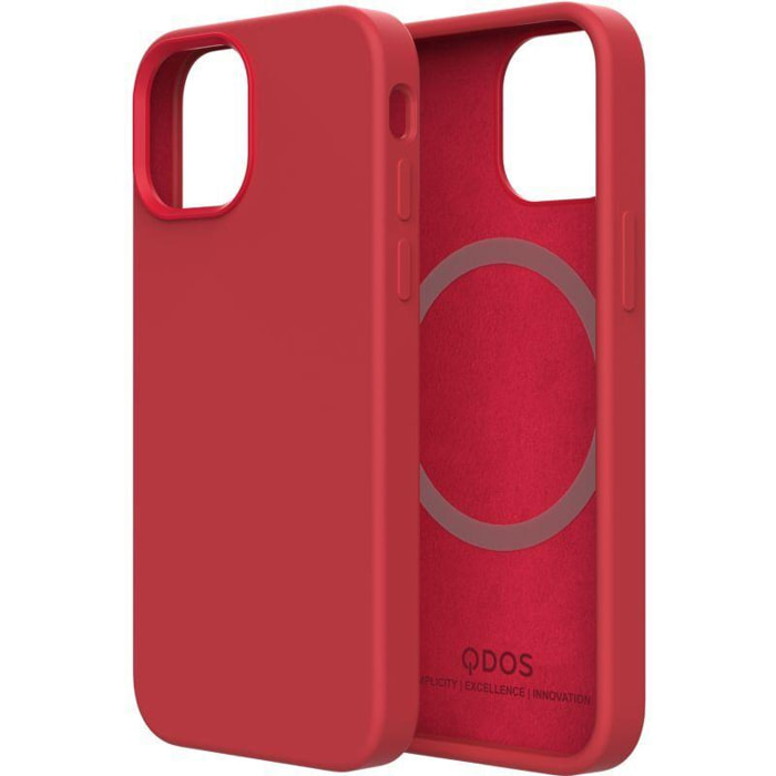 Coque QDOS iPhone 13 mini Touch rouge
