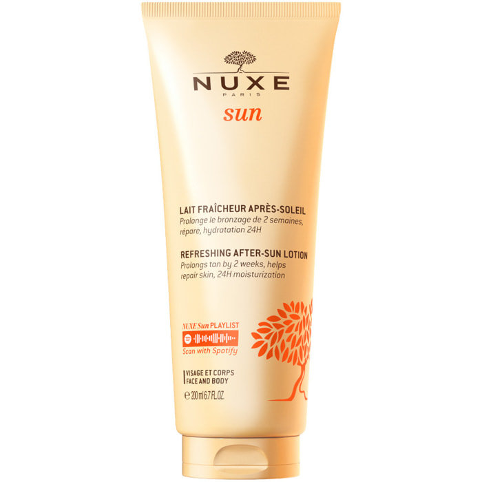 Lait Fraîcheur Après-Soleil  - Nuxe Sun - Tous types de peaux