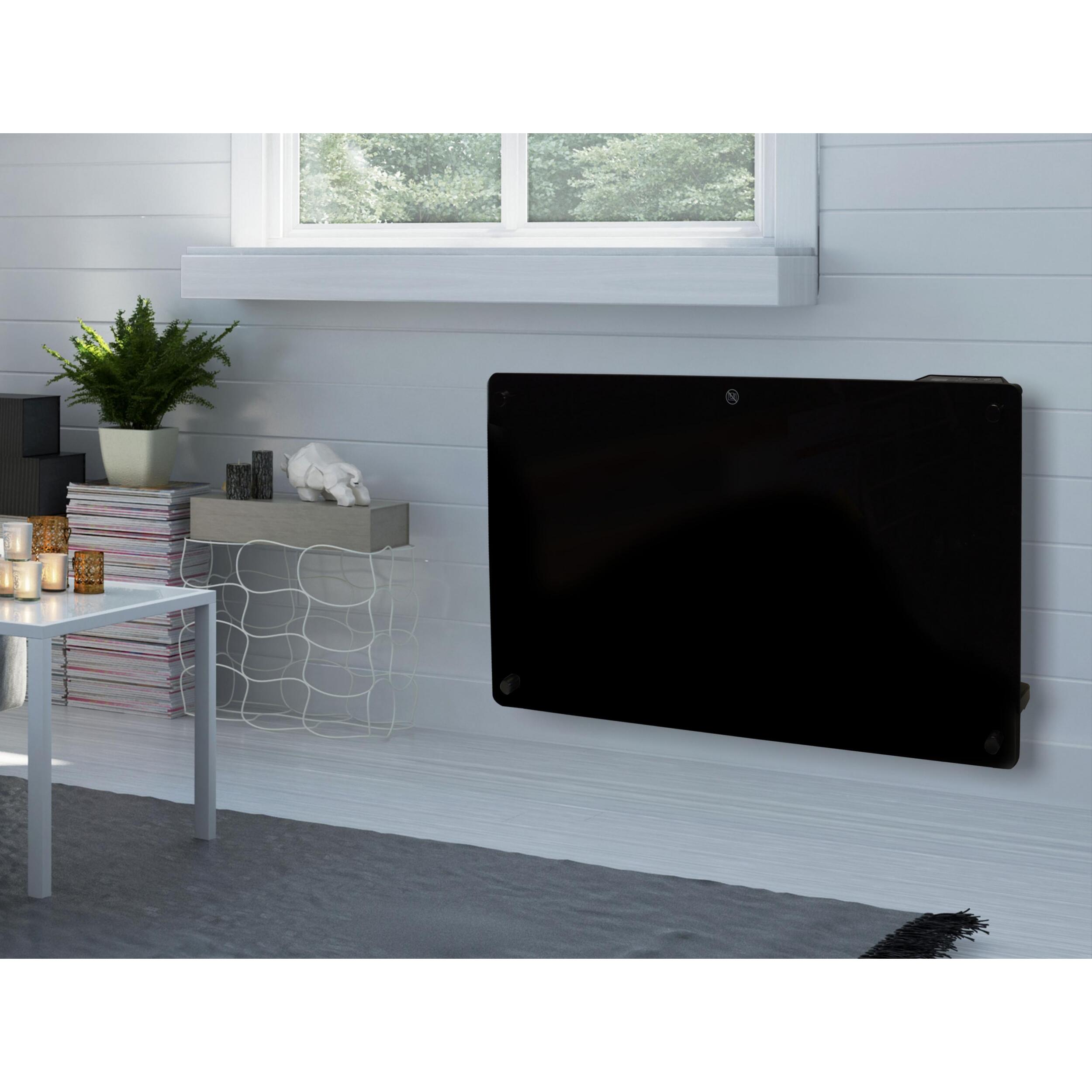 Radiador con panel de cristal y control WiFi por App PANEL GLASS 2000 PURLINE 2000 W - 2000
