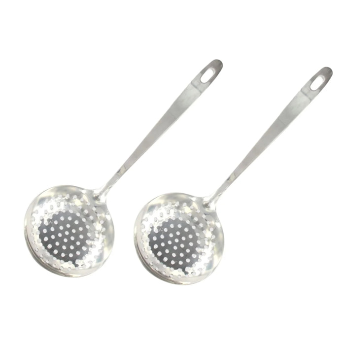 Écumoire inox cuisine Lot de 2, 32 x 11 cm Fackelmann Oxford