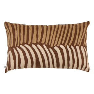 Coussin Hary marron 50x30cm