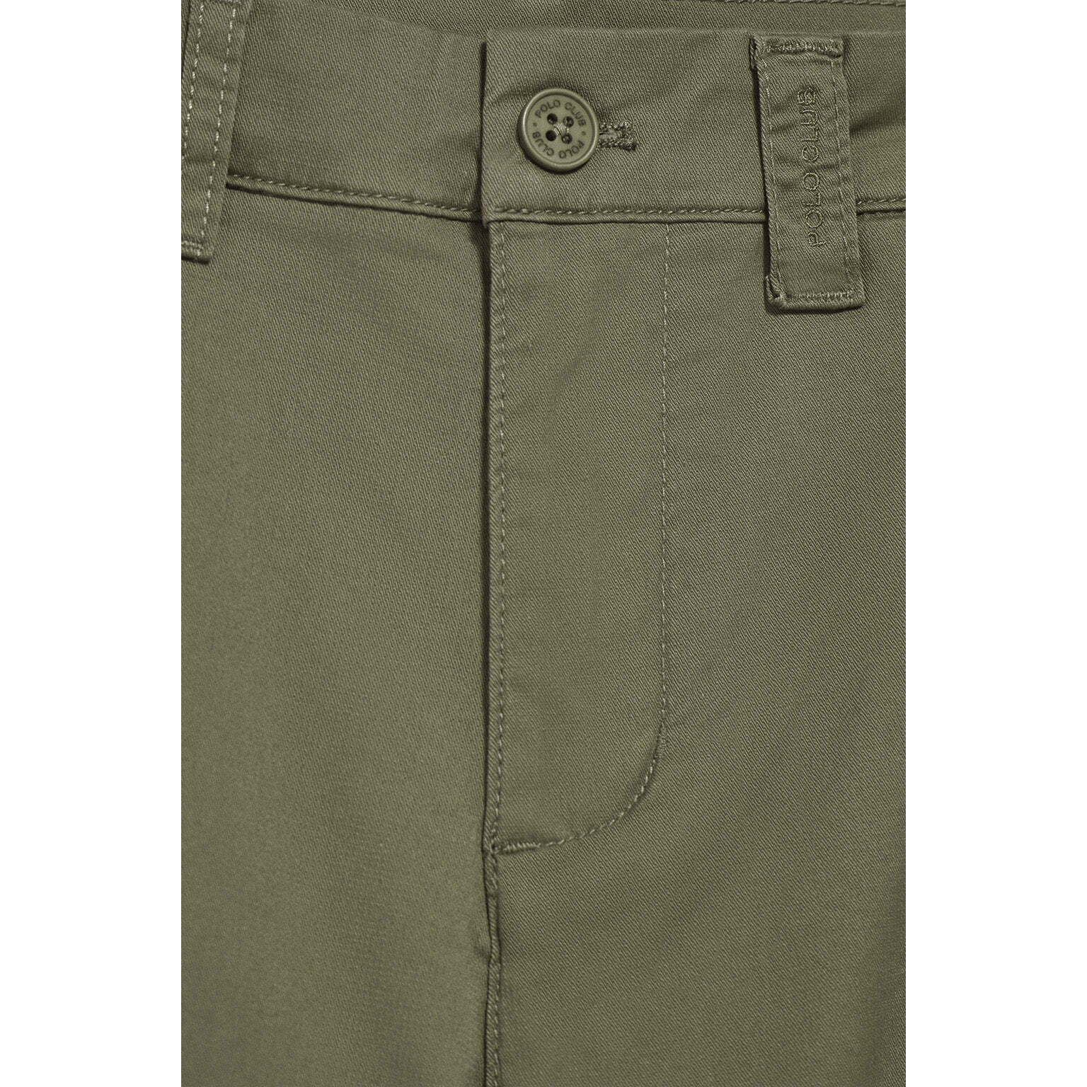 Bermuda relax caqui con detalles Polo Club