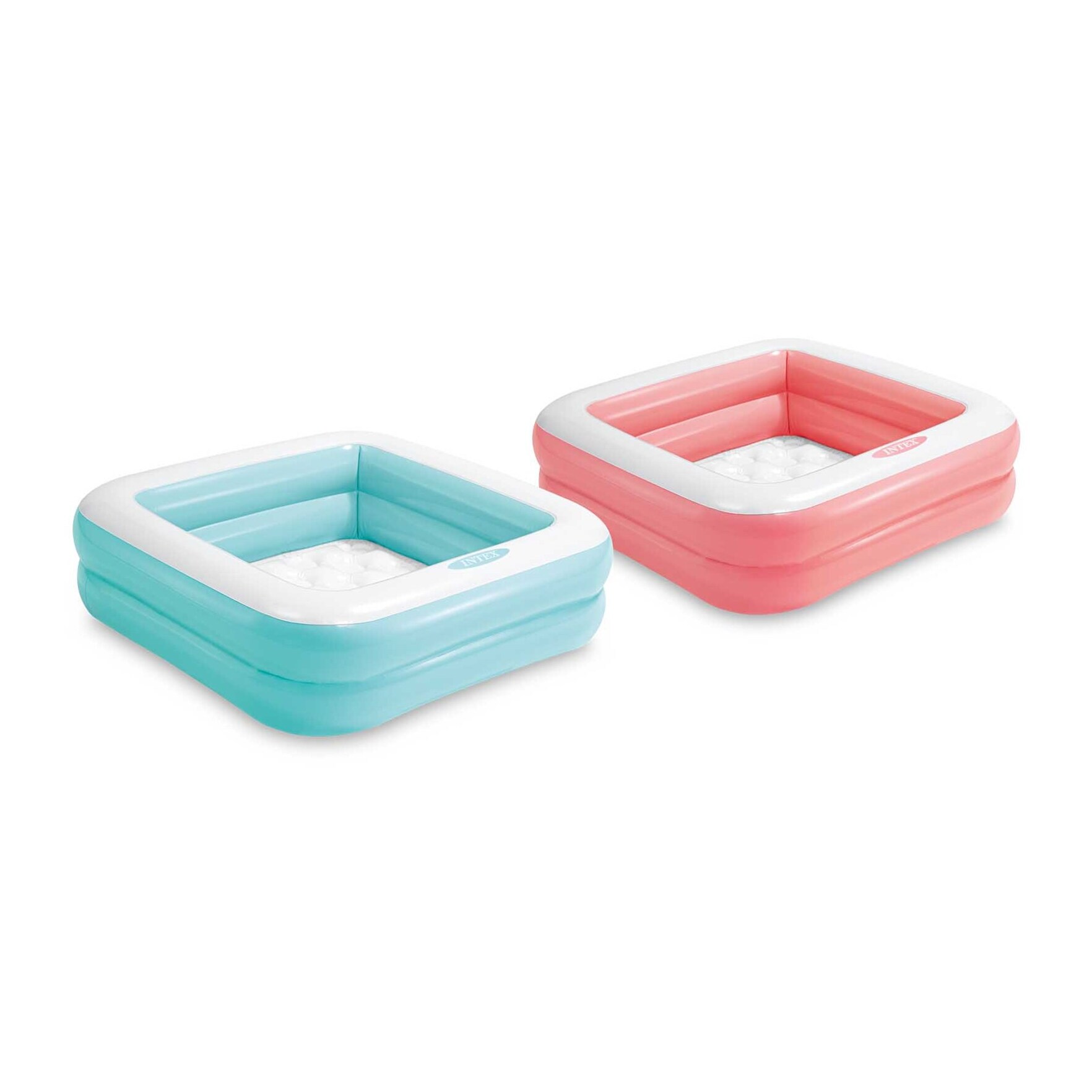 Intex Piscina Baby Gonfiabile quadarata, colori assortiti, 86x86x25 cm
