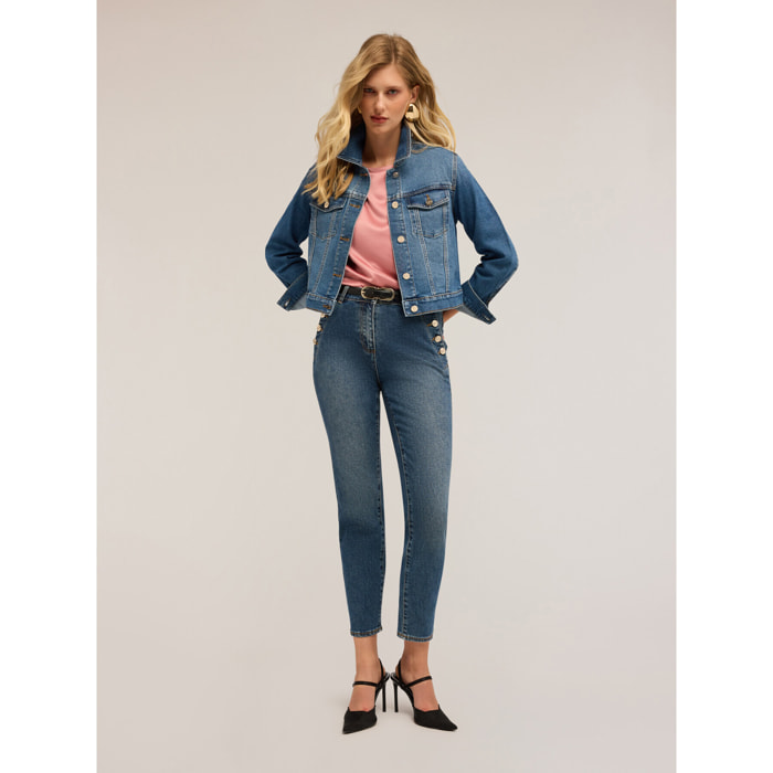 Motivi - Chaqueta vaquera - Azul