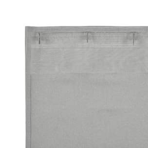 Cortina de cinta semi-transparente STONE XXL Plata