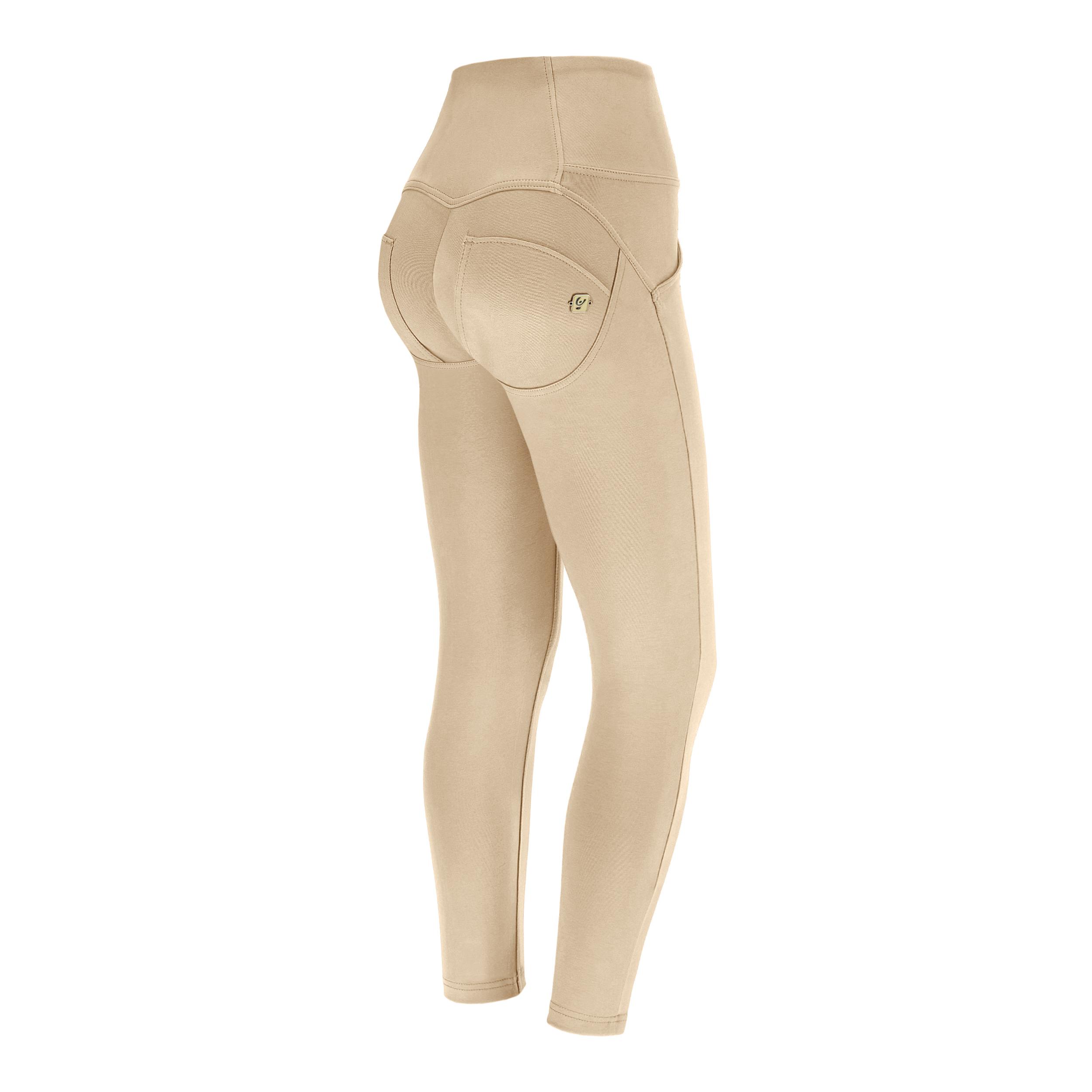 Pantaloni push up WR.UP® 7/8 superskinny vita alta con bottoni