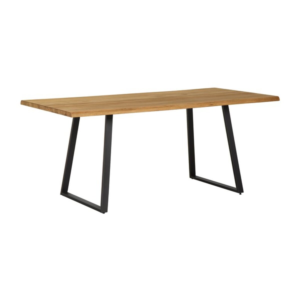 Table à manger Atlas -bois massif d'araucaria-couleur lixa 180 x 75 x 90 cm