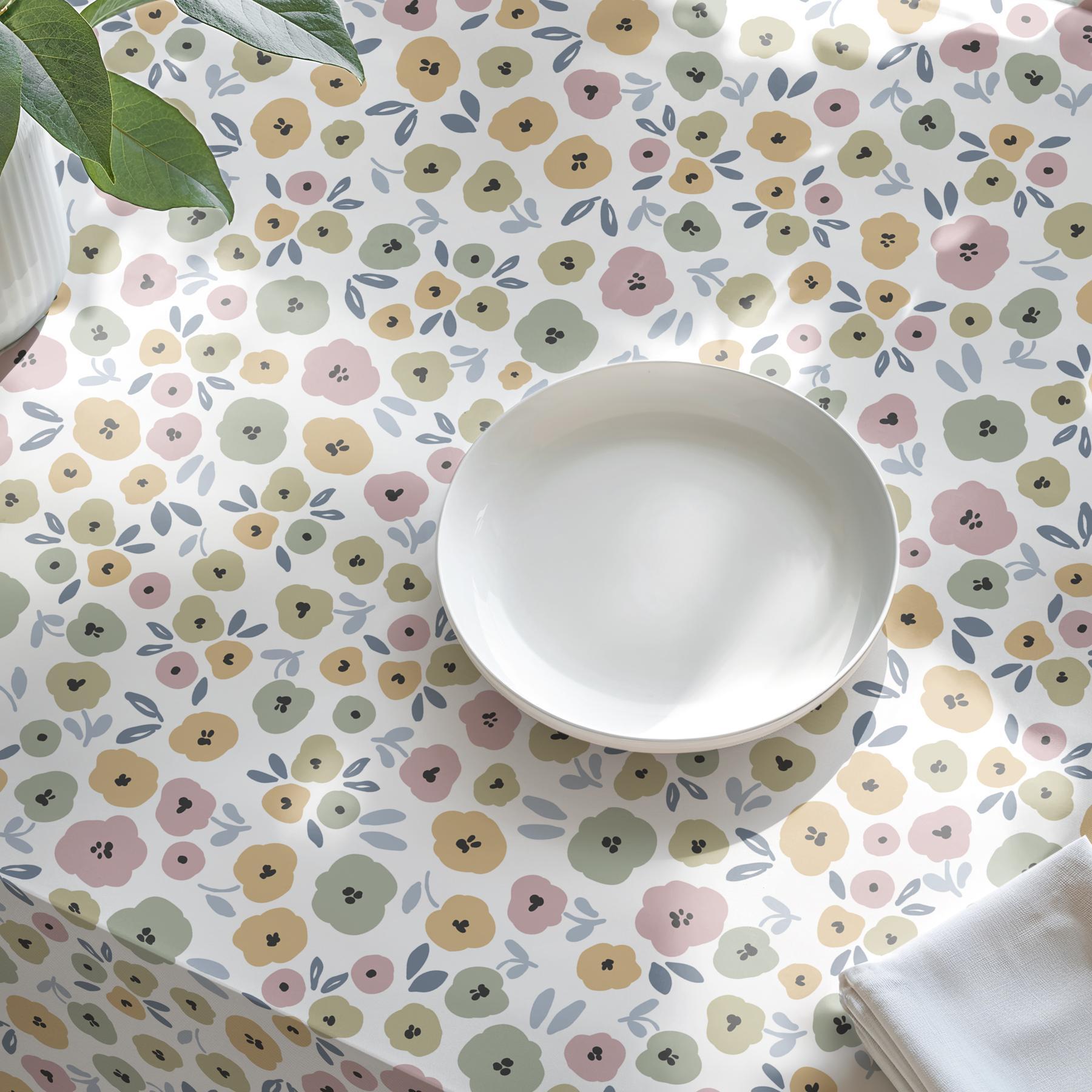 Nappe imprimée anti-tâches THELMA MULTICOLORE