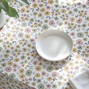 Nappe imprimée anti-tâches THELMA MULTICOLORE