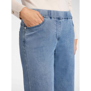 Elena Mirò - Vaqueros anchos y ajustados - Light - blue