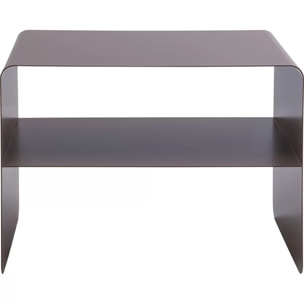 Table basse Lounge 58x37cm taupe Kare Design