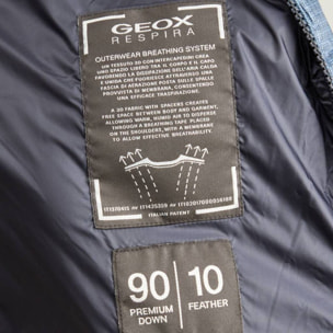 Abrigos Hombre de la marca GEOX  modelo M2625B T2949 M DERECK HOOD JACKET AZUL