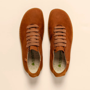 Zapatillas N296 NOBUCK LAVADO CUERO/EL VIAJERO color Cuero