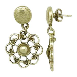 Pendine Aurea en dorado filigrana