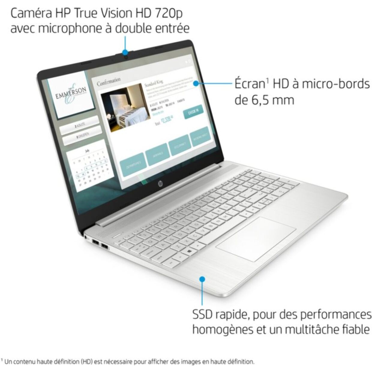 Ordinateur portable HP Laptop 15s-eq2117nf