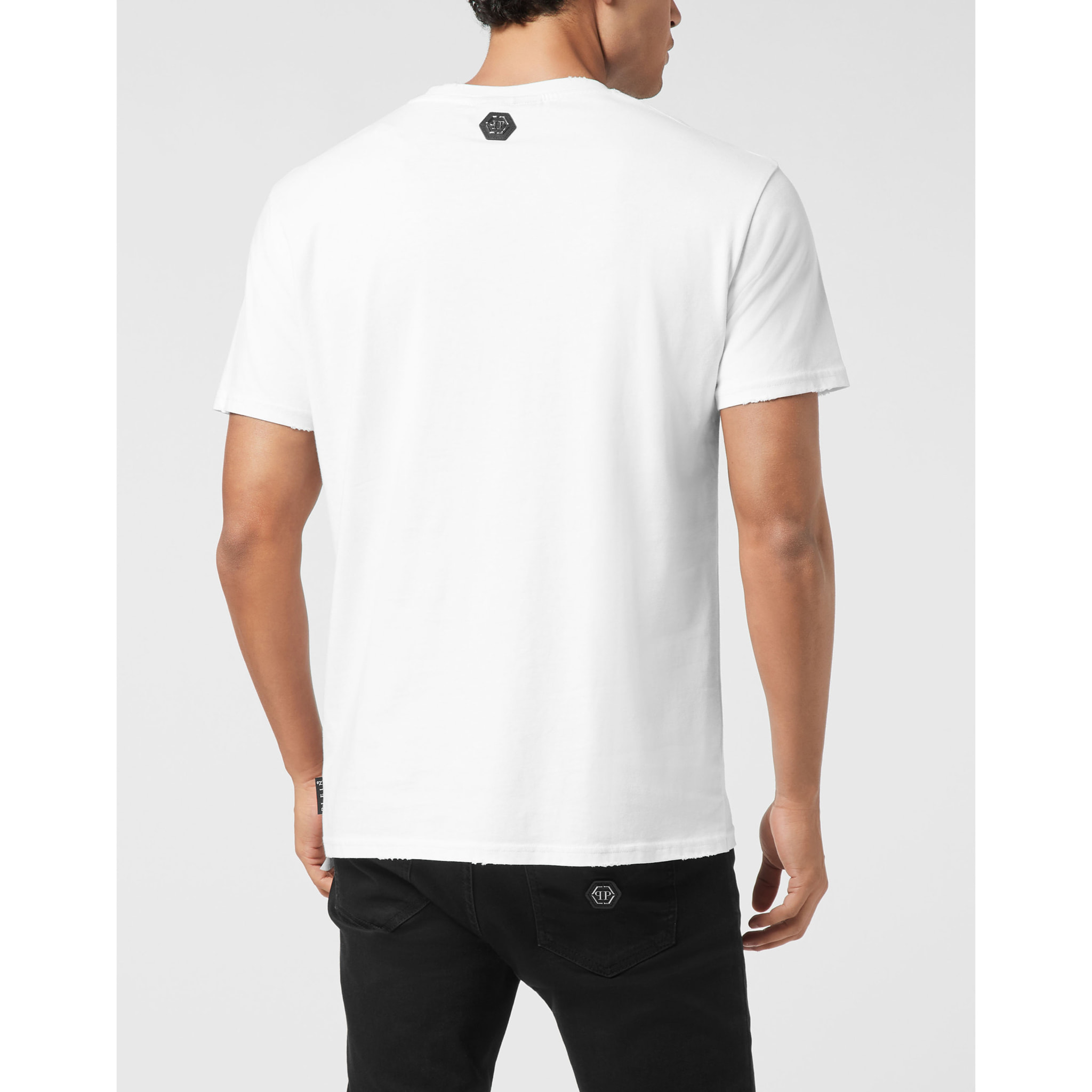 PHILIPP PLEIN T-Shirt Round Neck Ss SKULL