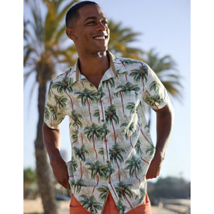 Camisa Manga Corta Blanco - Vegaspalm