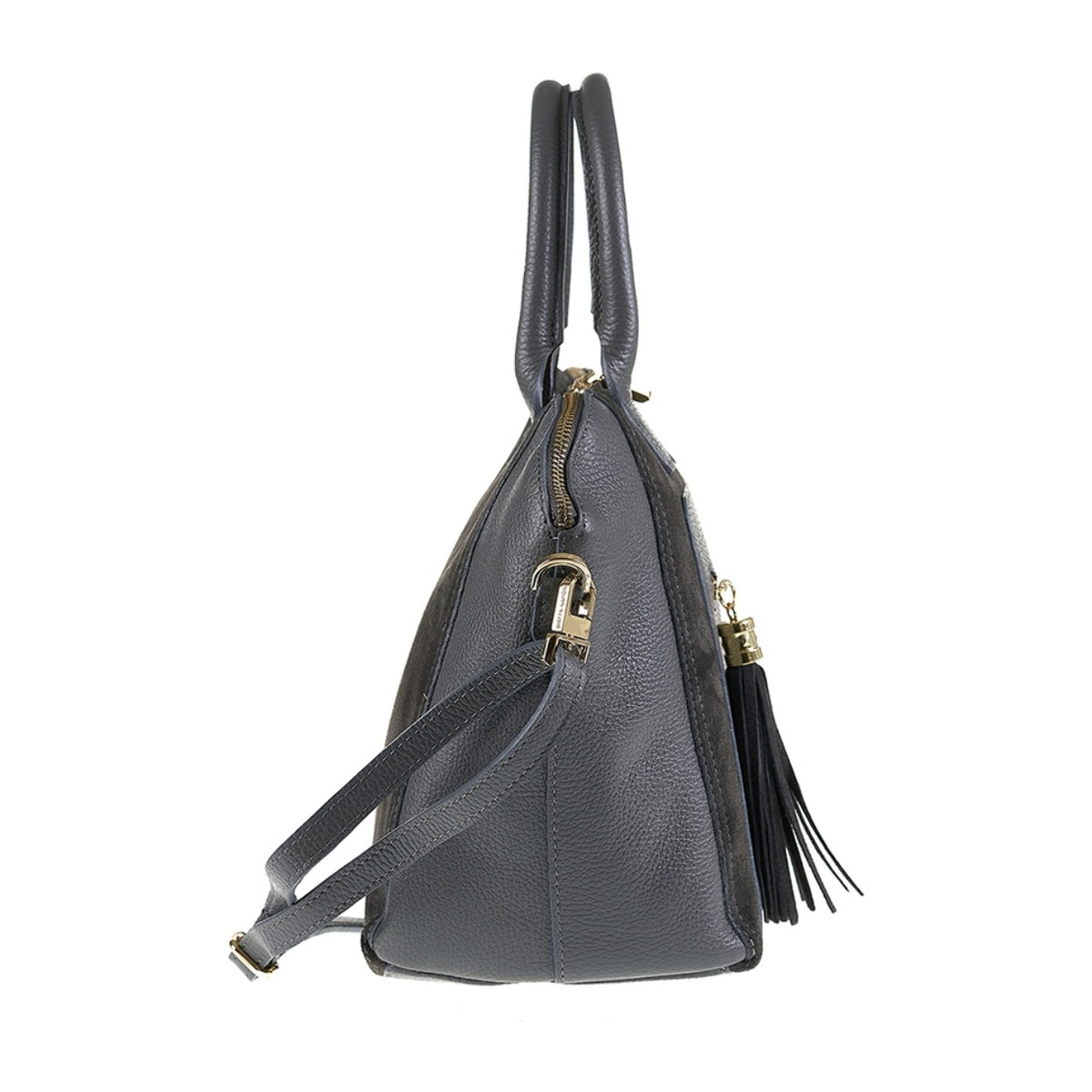 Borsa a mano da donna Made in Italy - Modello Silvana Pro - 100% pelle - 40.0 x 26.0 x 17.0 cm