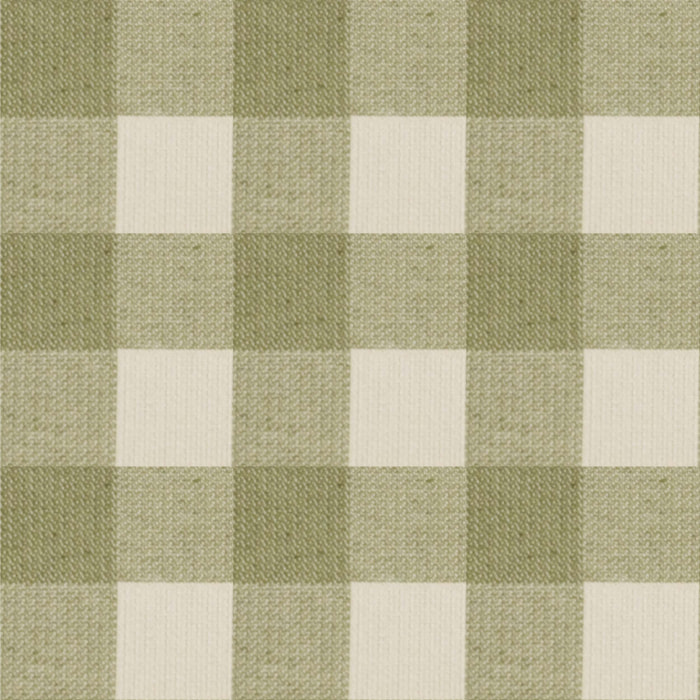 Housse de coussin jacquard 30x50 cm Vichy Vert