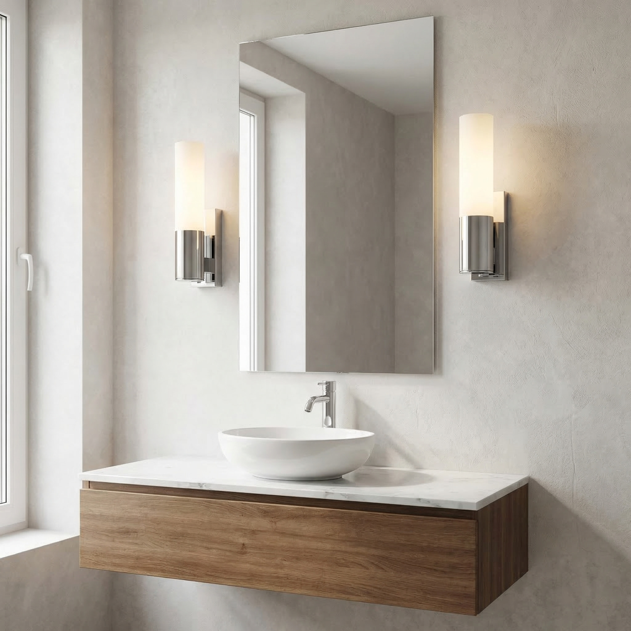 LEDS C4 Baño Aplique Ip44 Dresde On E14 40W