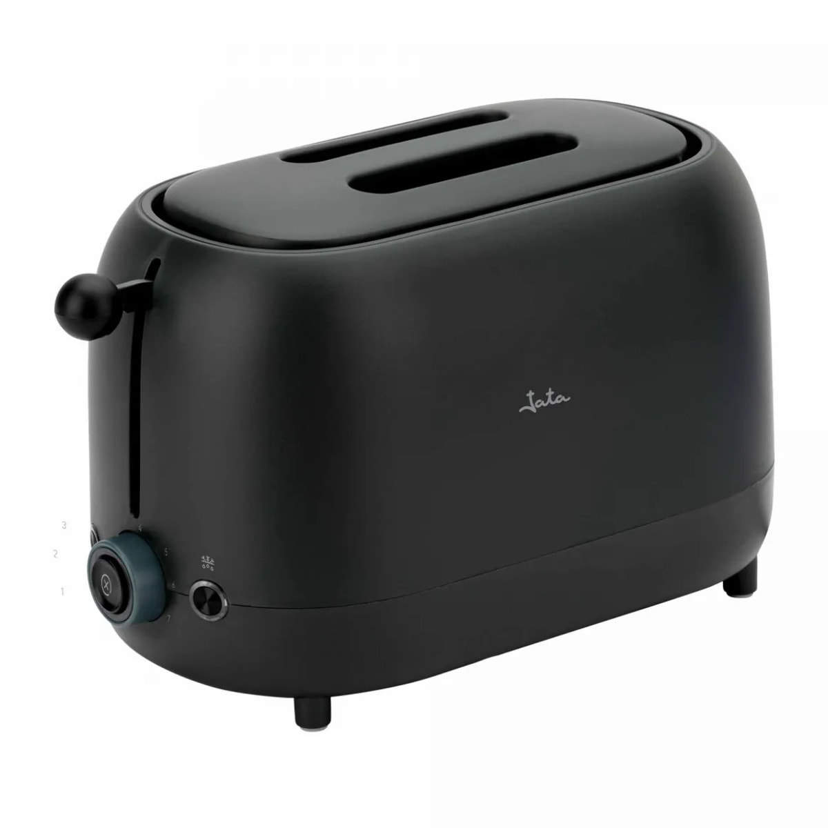 Tostadora JATA JETT1262 con dos ranuras. 7 niveles de tostado. También descongela