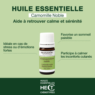 Pranarom - Huile Essentielle de Camomille noble - 5 ml
