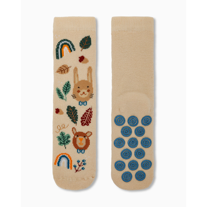 CALZINO ANTISCIVOLO BABY BIMBO LEO